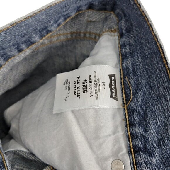 Levi's Women's Blue Jeans - Picture 4 of 5